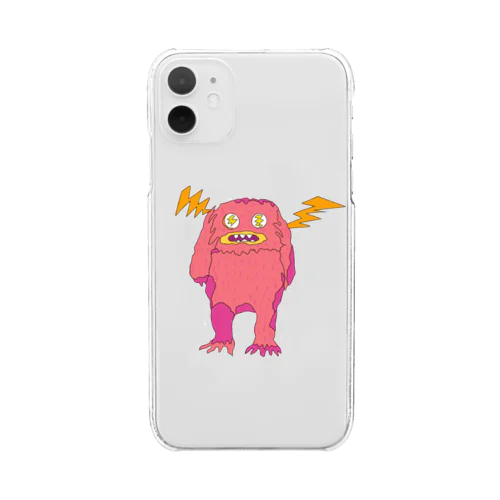 depressed yeti (hyperacusis) Clear Smartphone Case