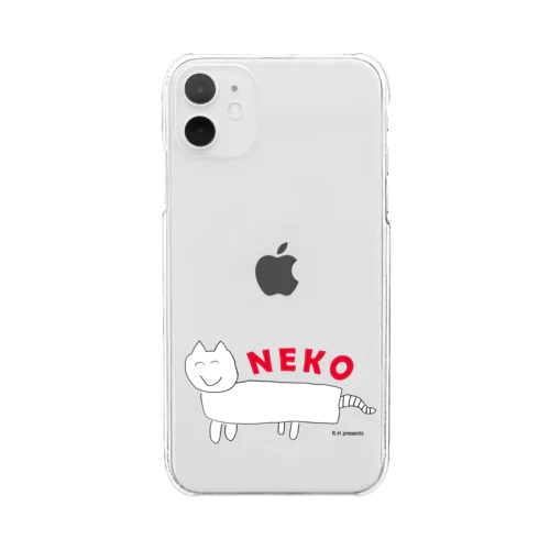 ねこ（小2） Clear Smartphone Case