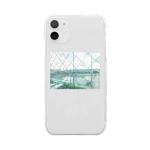 青春窓の外  スマホケース Clear Smartphone Case