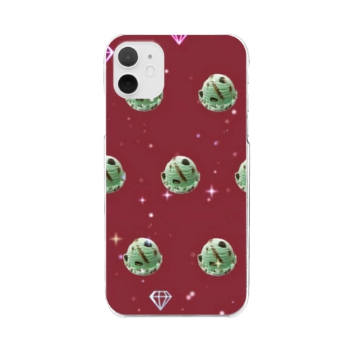 ♡CHOCOMINT♡(CLASSIC DIAMOND) Clear Smartphone Case