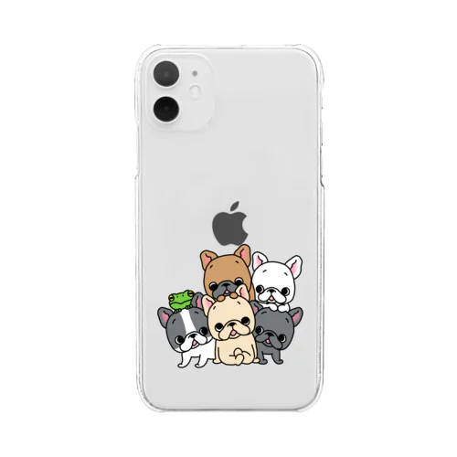 フレブルだよ!全員集合！ Clear Smartphone Case