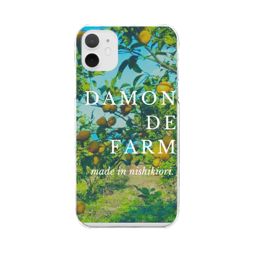 Damon de Farm  Collection8 クリアスマホケース