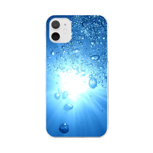 海、沖縄慶良間 Clear Smartphone Case