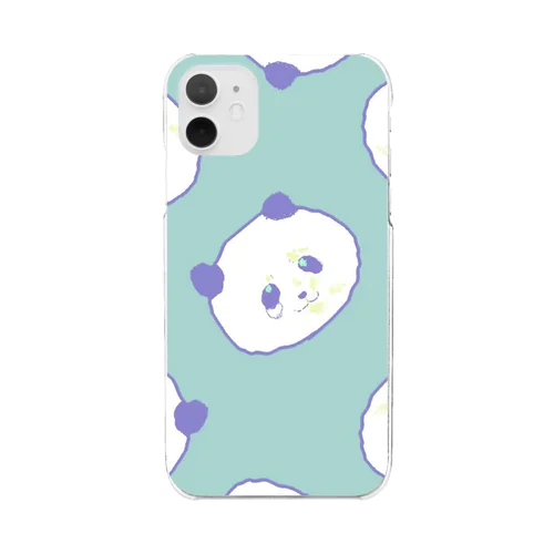 くじパンダ Ver.002 Clear Smartphone Case