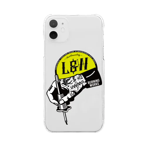 hand drawn only Clear Smartphone Case