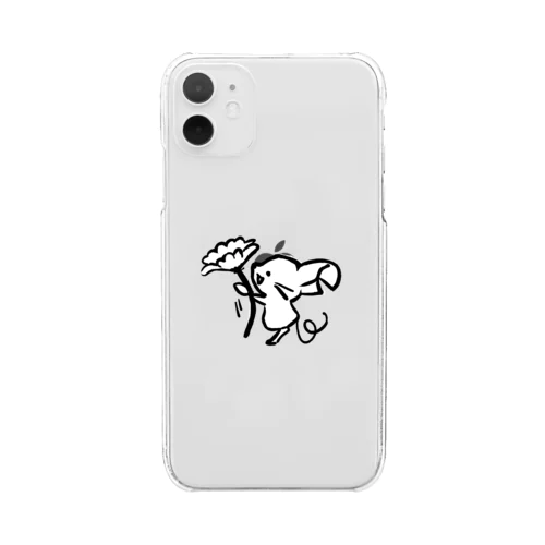 プレゼントきゅー Clear Smartphone Case