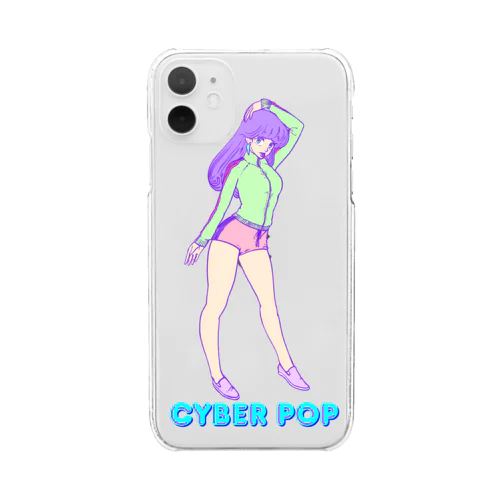 CYBER POP クリアスマホケース