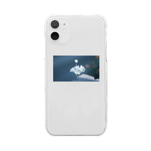 名前のわからない花のアイフォンケース    Clear Smartphone Case