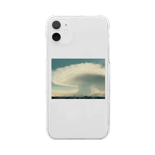 かなとこ雲 Clear Smartphone Case