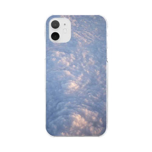 雲の上の空 3 Clear Smartphone Case