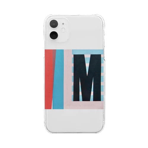 Menswear 'M' Clear Smartphone Case