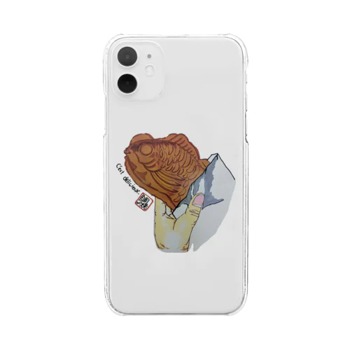 美味い鯛焼き Clear Smartphone Case