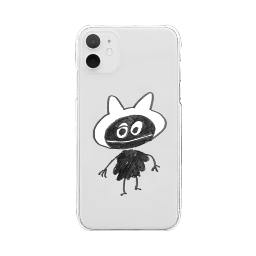 やっかいくん Clear Smartphone Case
