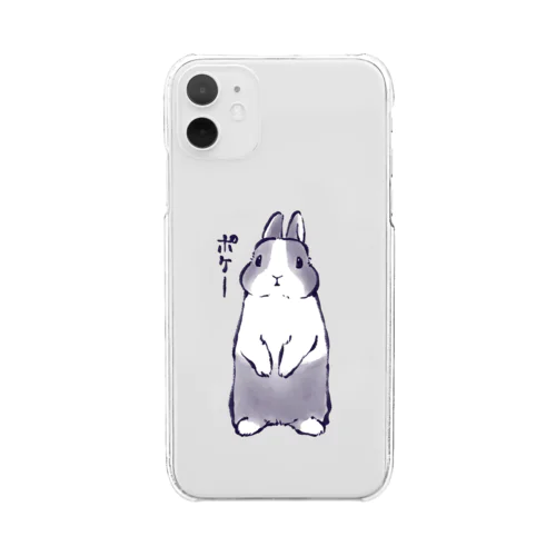 ポケー Clear Smartphone Case