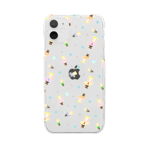 Walton dot Clear Smartphone Case