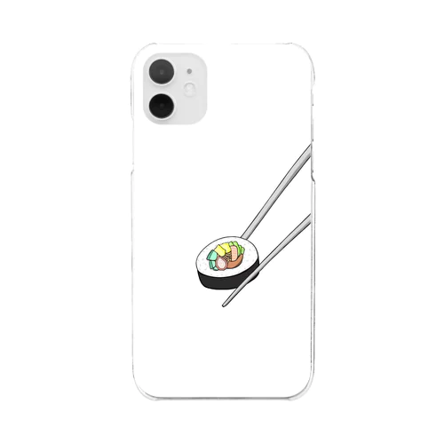 gimbap Clear Smartphone Case