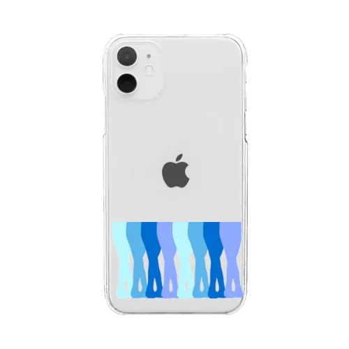 Ballet!!blue Clear Smartphone Case