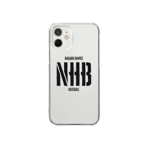 永野ホークス　ロゴのみ Clear Smartphone Case