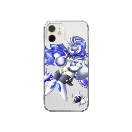 宇宙服な女の子 Clear Smartphone Case