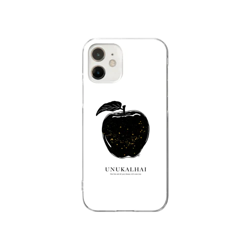 魔法のリンゴ｜UNUKALHAI_white Clear Smartphone Case