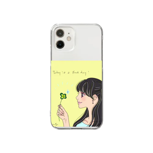 今日はいい日だ♪ Clear Smartphone Case