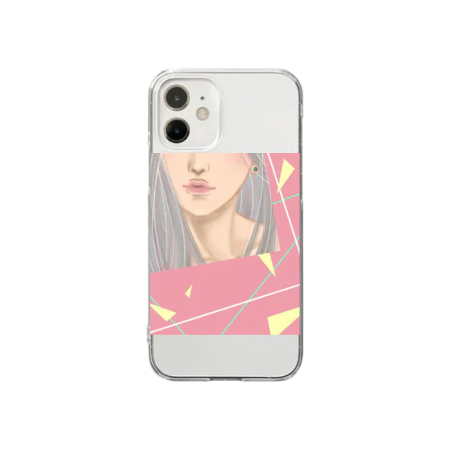 翡翠のピアス✧ Clear Smartphone Case