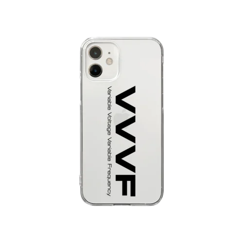 鉄道 VVVF クリアiPhoneケース（11系列以降） Clear Smartphone Case