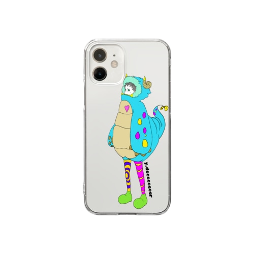 deeeeeeeers カイジュウ Clear Smartphone Case