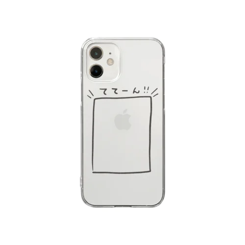 みせびらかしたい Clear Smartphone Case