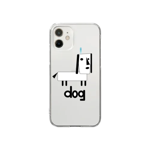 dog Clear Smartphone Case