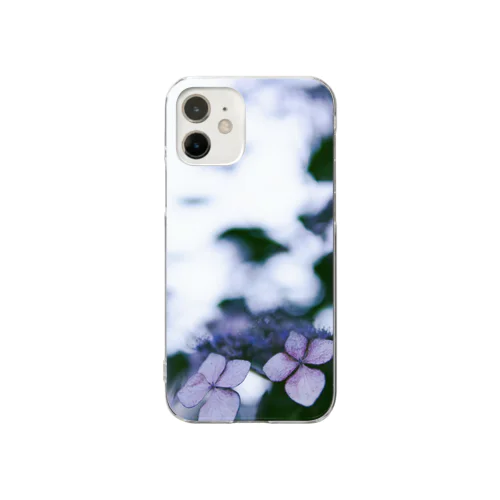 Hydrangea Clear Smartphone Case