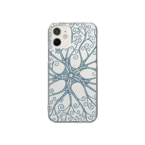 テヅルモヅルlightcolor Clear Smartphone Case