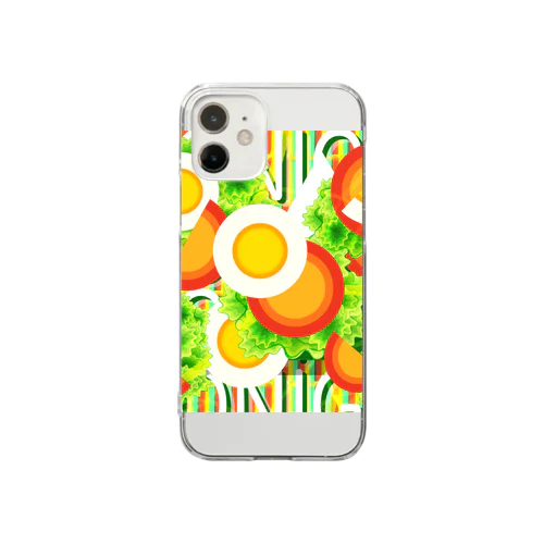 🥗ご機嫌サラダDAY🥗 Clear Smartphone Case