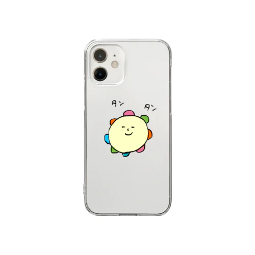 タンバリンさん Clear Smartphone Case