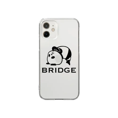 パンダプロレス ブリッジ Clear Smartphone Case