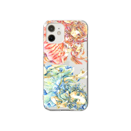 赤海月・水海月 Clear Smartphone Case