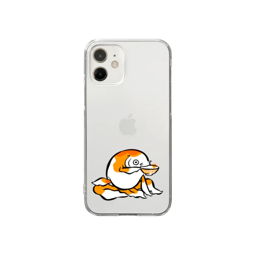 呑兵衛金魚 Clear Smartphone Case