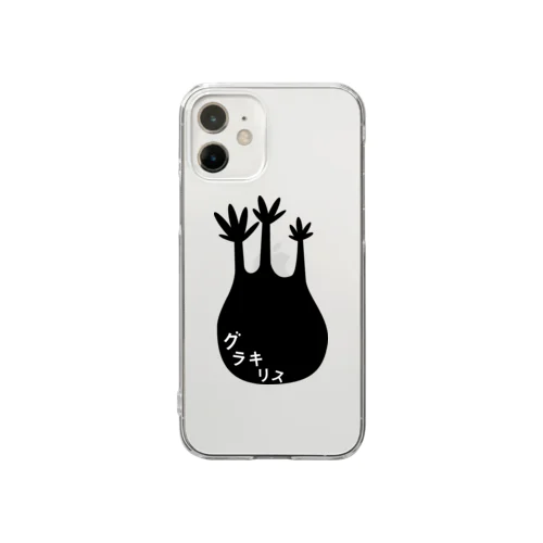 シルエットグラキリス Clear Smartphone Case