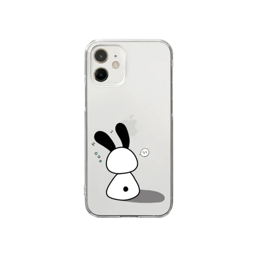 ぱんびっとくん うとうとver. Clear Smartphone Case