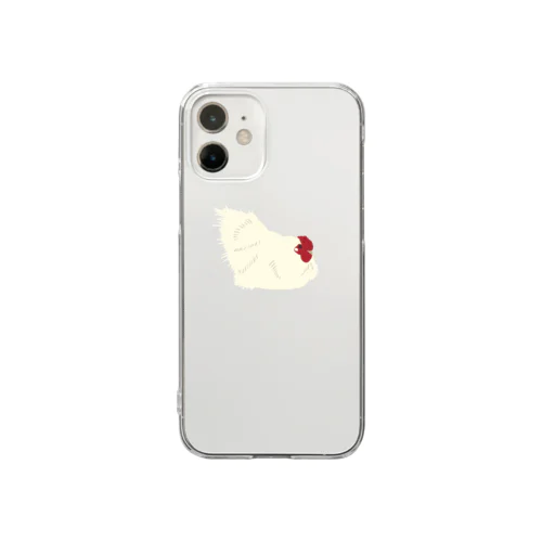 にわとりのこーちゃん Clear Smartphone Case