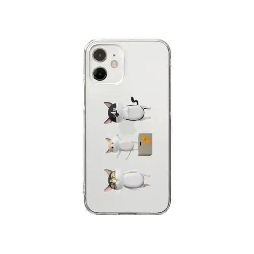 ワビサビちゃんねるグッズ Clear Smartphone Case