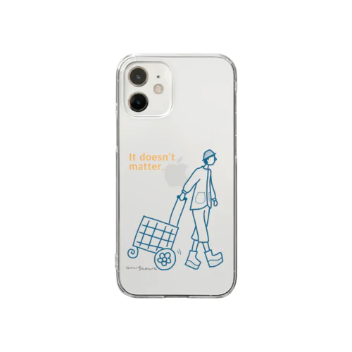 どっちでもいいんだよ Clear Smartphone Case