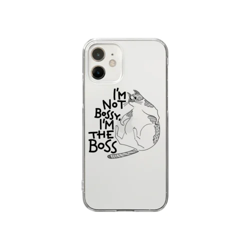 BOSS猫 Clear Smartphone Case