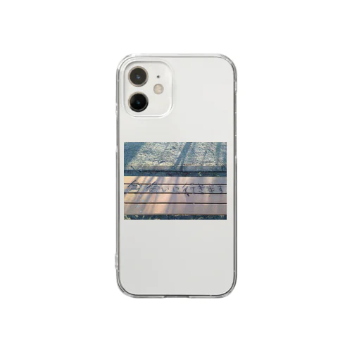 今会いに行きます Clear Smartphone Case