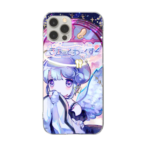 Kiartworks ２+.  Clear Smartphone Case