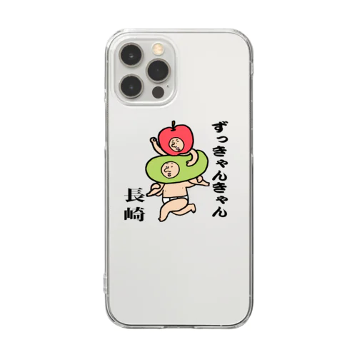 長崎方便グッズ Clear Smartphone Case