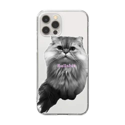 Bullshit　Leo Clear Smartphone Case