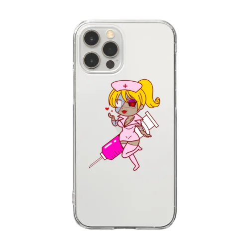 ゾンビナース Clear Smartphone Case