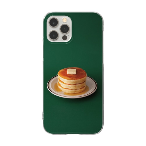 ホットケーキ Clear Smartphone Case