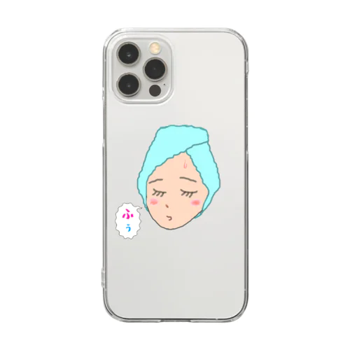 ふぅ…girl Clear Smartphone Case